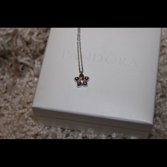 Swarovski Flower Pendant - Picture 2 of 3